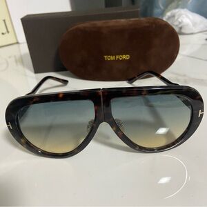 Tom Ford Brown Gradient Sunglasses